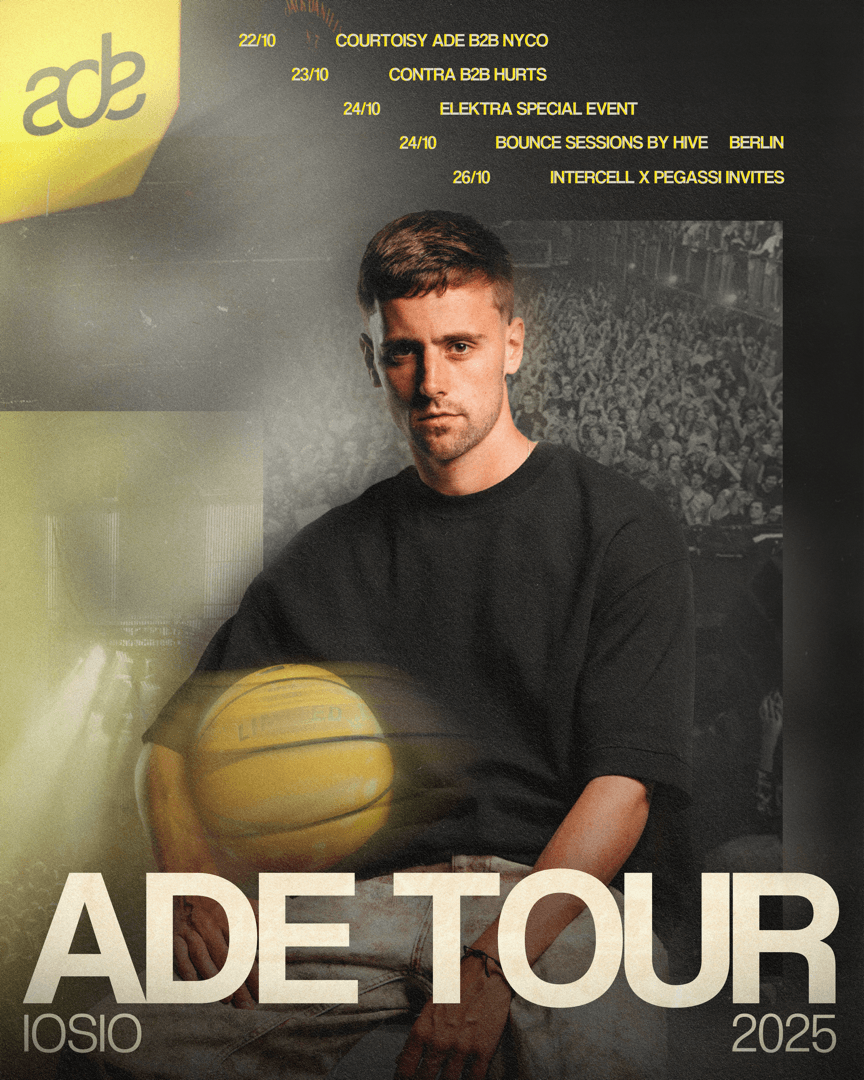 ADE music poster for IOSIO by DTB LAB