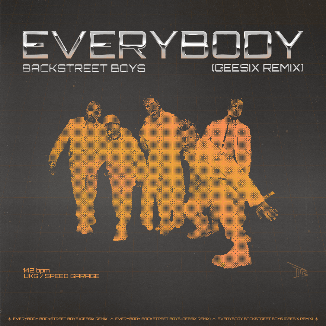 Everybody music poster for GEESIX by DTB LAB