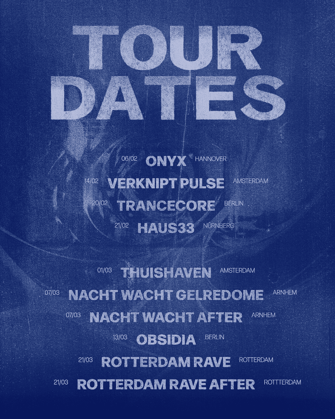 Tourdates 02 IOSIO bundle by DTB LAB