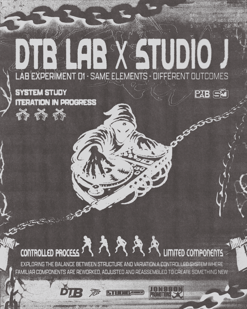 DTB x JNSN collaboration concept poster by DTB LAB