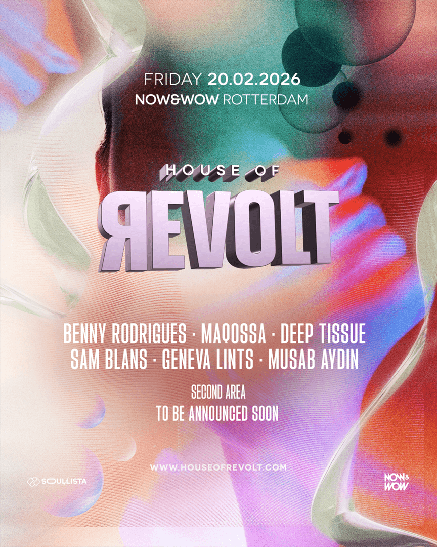 House of Revolt event poster by DTB LAB