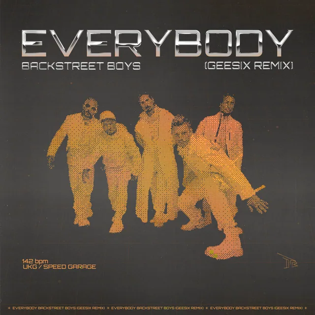 Everybody poster for GEESIX, designed by DTB LAB