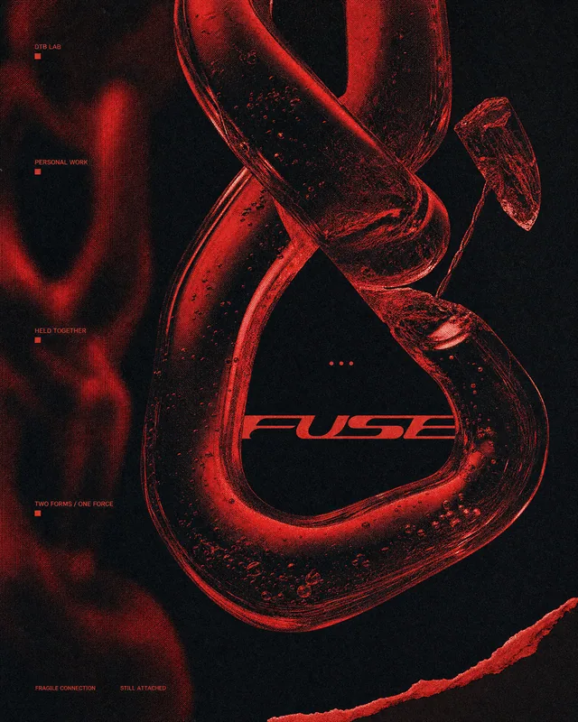 Fuse, a self-initiated poster by DTB LAB