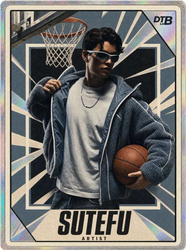 SUTEFU trading card from the DTB LAB year one series