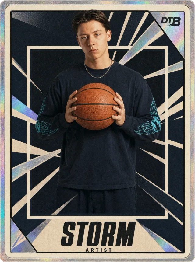 STORM trading card from the DTB LAB year one series