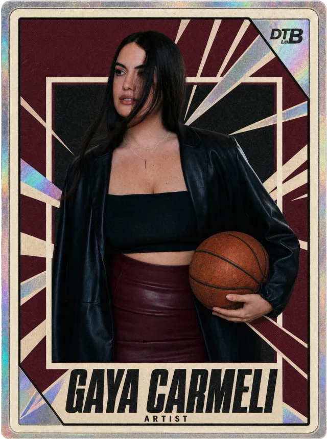 GAYA CARMELI trading card from the DTB LAB year one series