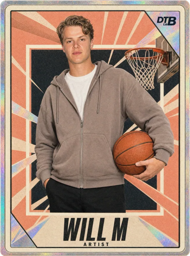 WILL M trading card from the DTB LAB year one series
